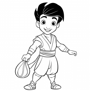 Aladdin - Aladdin coloring pages - A magical adventure