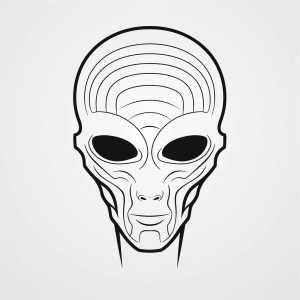 Alien - Alien visitor for children