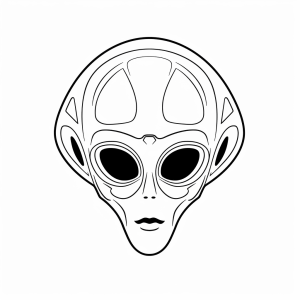 Alien - Discover the alien mask for little space explorers