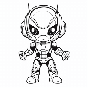 Ant-Man - Ant-Man coloring page for young superheroes