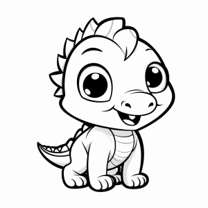 Baby dinosaur - Baby dinosaur coloring fun