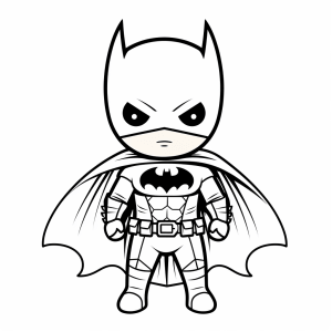 Batman - Batman adventure coloring picture