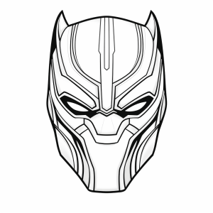 Black Panther - Black Panther hero adventure mask