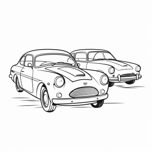 Cars - Cool car coloring pages for kids