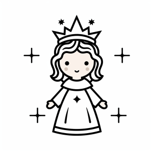 Christ Child - Adorable Christ Child coloring page