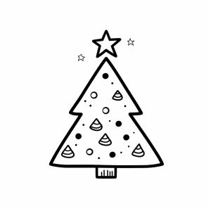 Christmas tree - Christmas tree coloring fun