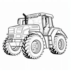 Claas - Tractor coloring fun for children