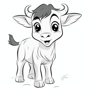 Clarabelle Cow - Coloring page Clarabelle cow