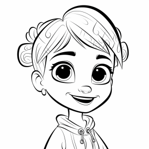 Coco - Coco character coloring page