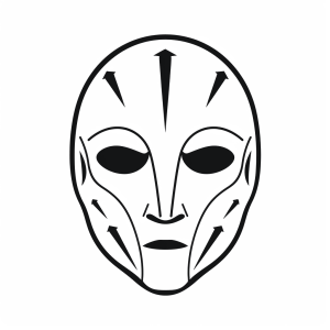 Cro himself - Creative hero icon mask to print out