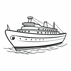 Cruise ship - Cruise ship drawing project