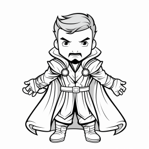 Doctor Strange - Hero magic drawing for children