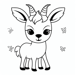 Donkey - Donkey coloring picture