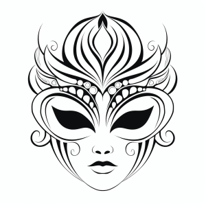 Fairy - Fairytale fairy mask to print out