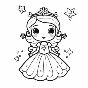 Fairy princess - Fairy princess drawing picture - Discover the magic