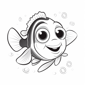 Finding Nemo - Nemo coloring picture - Discover the ocean