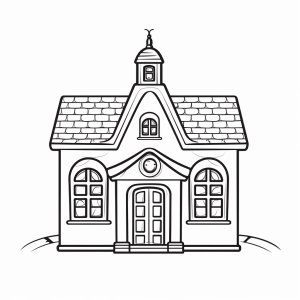 Gingerbread house - Discover a magical gingerbread house to color in