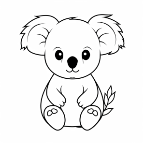 Koala - Koala drawing for playful learning