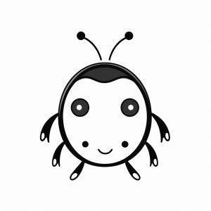 Ladybug - Ladybug drawing to color in