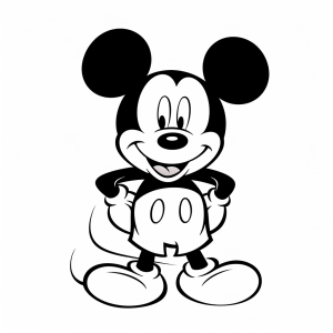 Mickey Mouse - Mickey Mouse drawing pleasure