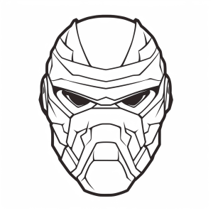 Ninja Turtle - Children's masks in hero design for little fun