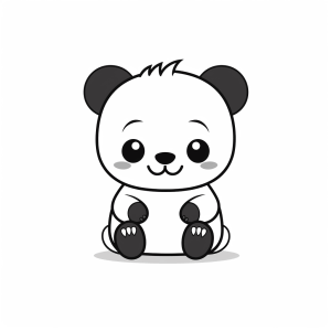 Panda - Panda to color in