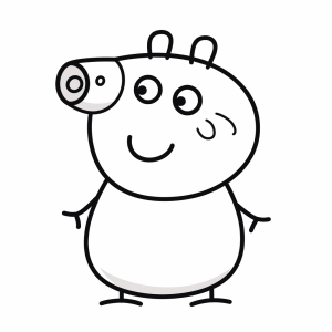 Peppa Wutz - Peppa Wutz drawing - Fun for little artists!