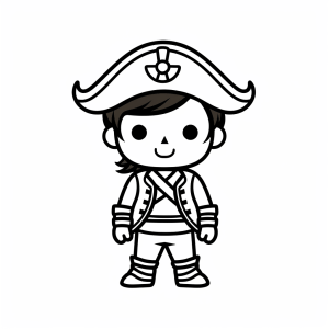 Pirate treasure - Pirate adventure treasure hunt coloring page