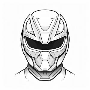 Power Ranger - Kids superhero helmet