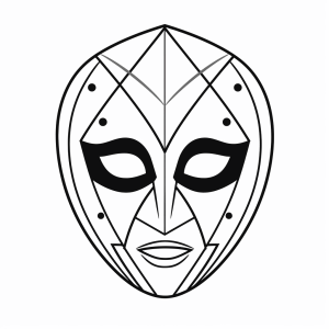 Pumpkin - Pumpkin face mask to print out