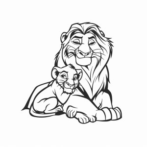 Simba and The Lion King - Lion King Drawing Fun