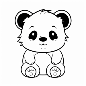 Sloth - Cute sloth coloring page