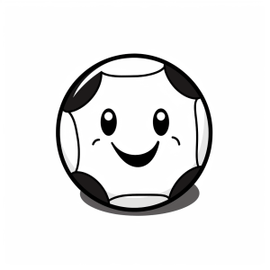 Soccer - Cheerful soccer coloring fun