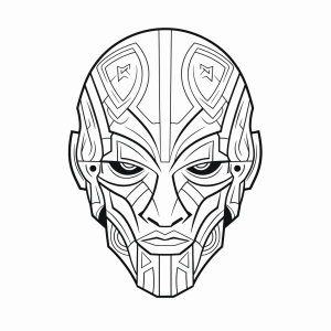 Spirit - Do-it-yourself futuristic children's hero mask