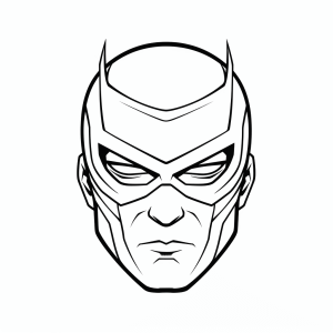 Superheroes - Kids superhero mask templates