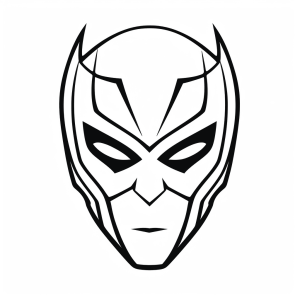 Superheroes - Superhero face templates to print out