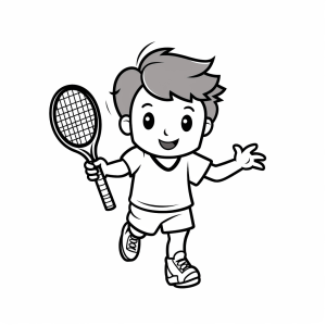 Table tennis - Table tennis coloring game