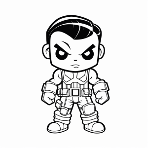 The Punisher - Superhero adventure coloring pages