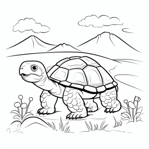 Tortoise - Tortoise Drawing Template