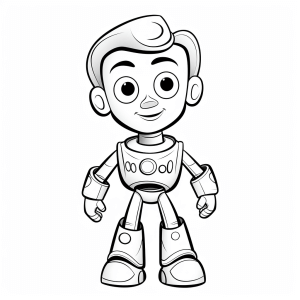 Toy Story - Toy Story hero to color in