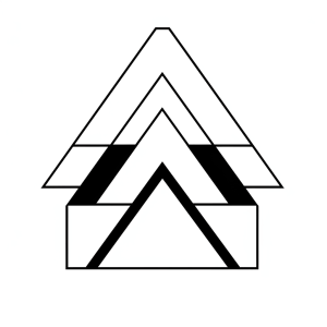 Trapezoid - Geometric trapezoid coloring page