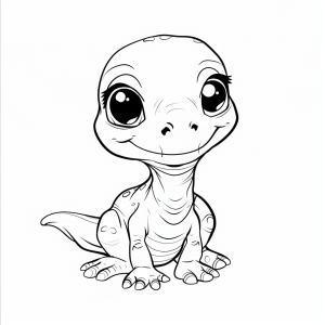 Velociraptor pack - Velociraptor playmates coloring picture