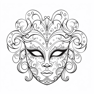 Venetian - Venetian fantasy mask to design yourself