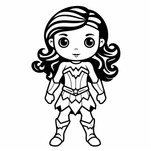 Wonder Woman - Wonder Woman coloring page